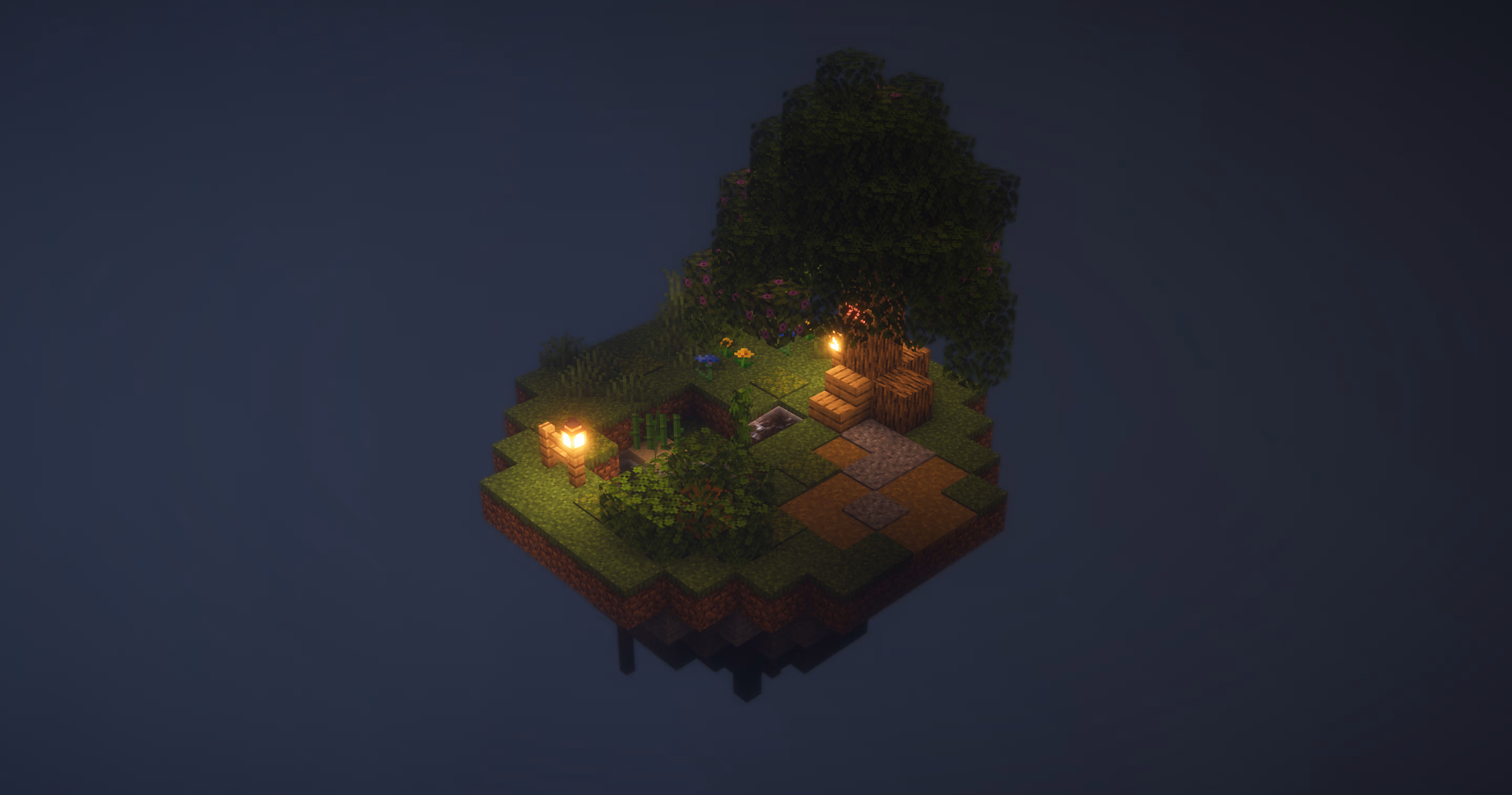 Skyblock ada görünümü 1