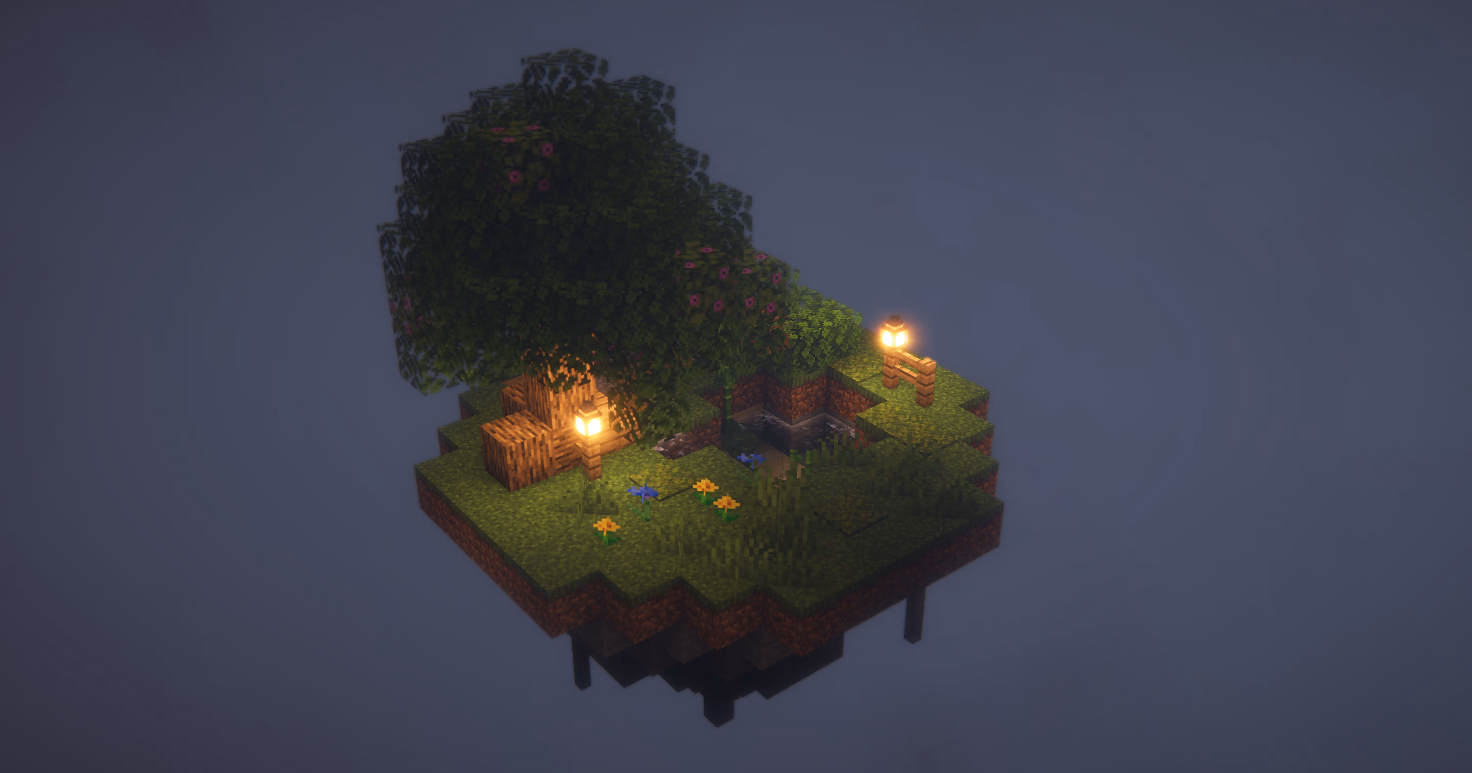 Skyblock ada görünümü 2